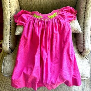 Girls Smocked Dress - Size 4 - worn 1x